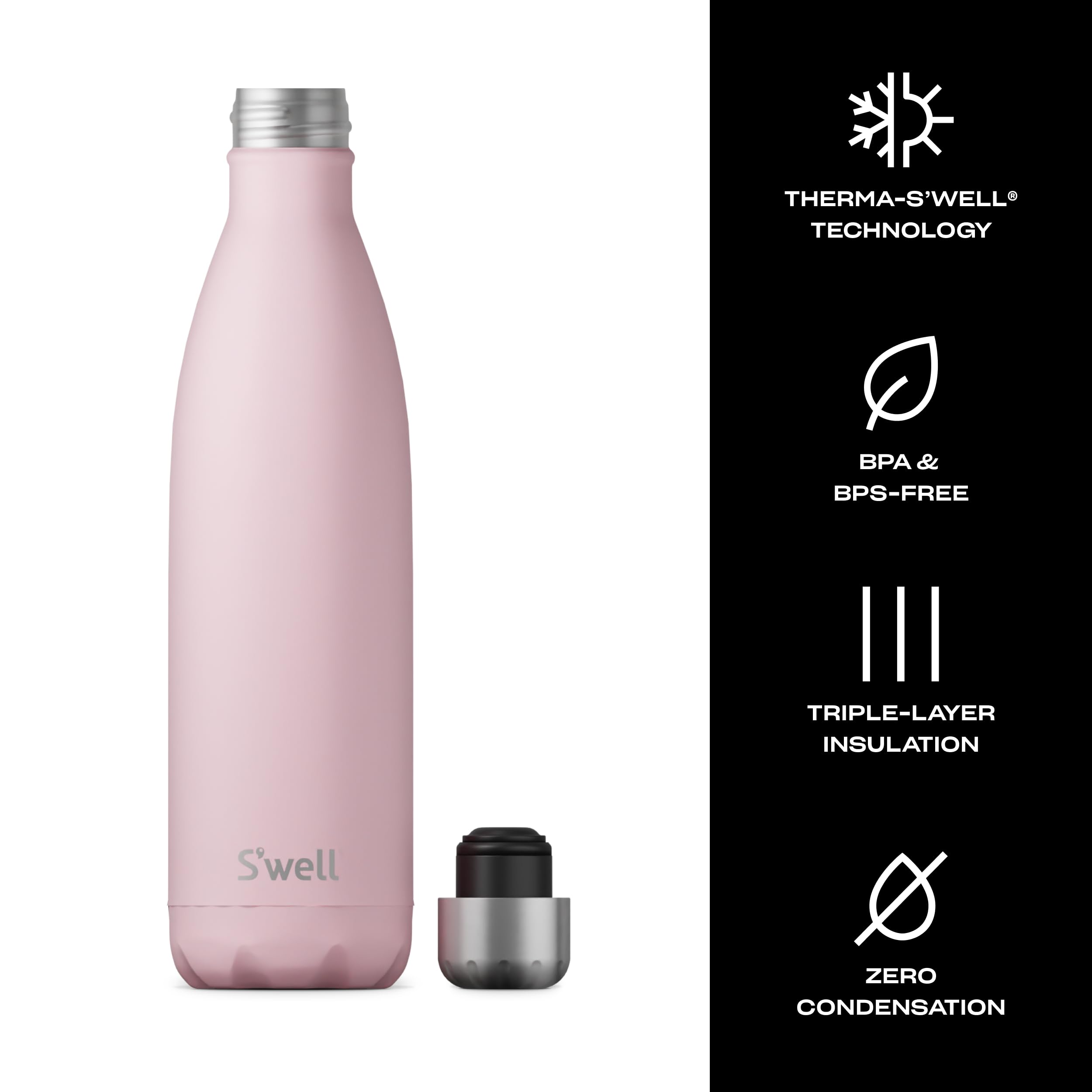 Amazon｜S'well ボトル ピンクトパーズ 750ml 【日本正規輸入品